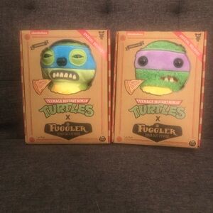 Fuggler Teenage Mutant Ninja Turtles Donatello & Leonardo Plush Limited Edition